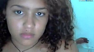 HD video of Colombian teen Patricia's big breasts and delicious ass